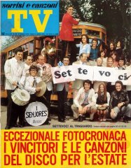 SORRISI E CANZONI TV n. 25 - 21 giugno 1970
