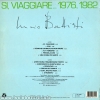 SÌ, VIAGGIARE… 1976, 1982